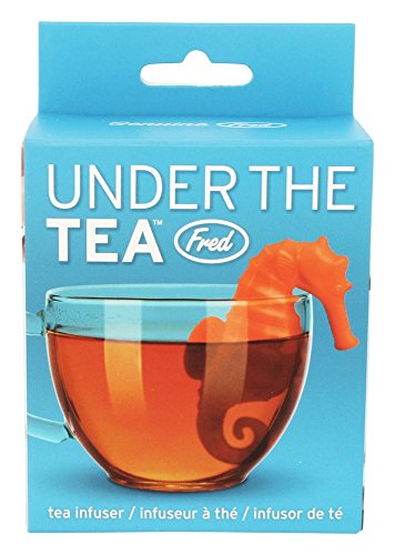Fred & Friends UNDER THE TEA Tee-Ei Under the Tea 6.5 x 3.5 x 9.5 cm Orange von Genuine Fred