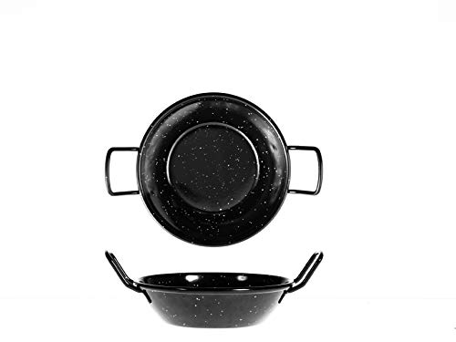 Genware Dish, Stahl, Schwarz, 140mm Diameter, 42mm Height Genware Dish, Stahl, Schwarz, 140mm Diameter, 42mm Height von Genware