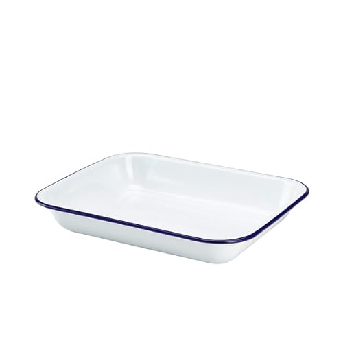 Genware Enamel Baking Tray 31 x 25 x 5cm Genware Enamel Baking Tray 31 x 25 x 5cm von Genware