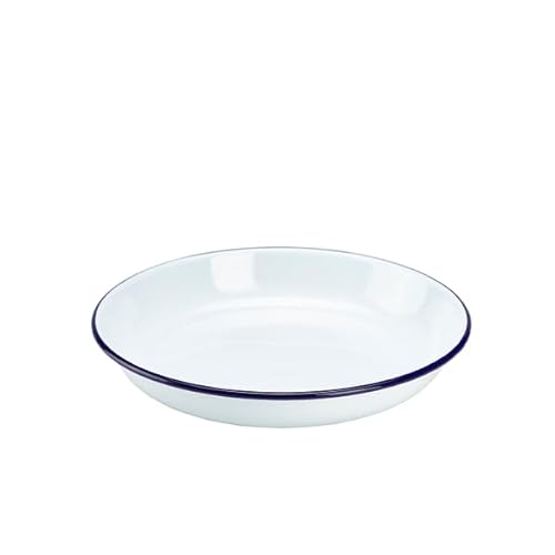 Genware Enamel Rice/Pasta Plate 24cm Genware Enamel Rice/Pasta Plate 24cm von Genware