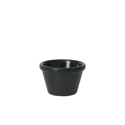 Genware Melamine Black Smooth Ramekin 43ml/ 1.5oz von Genware