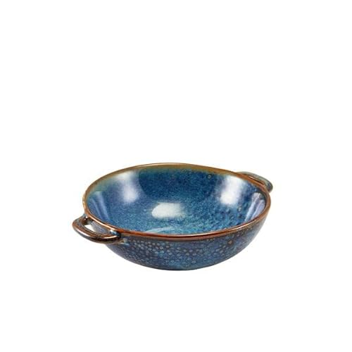 Genware Terra Porcelain Aqua Blue Balti Dish 15cm von Genware
