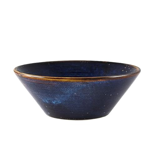 Genware Terra Porcelain Aqua Blue Conical Bowl 16cm von Genware