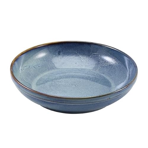 Genware Terra Porcelain Aqua Blue Coupe Bowl 27.5cm Genware Terra Porcelain Aqua Blue Coupe Bowl 27.5cm von Genware