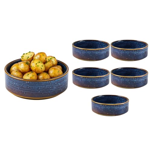 Genware Terra Porcelain Aqua Blue Presentation Bowl 13cm Genware Terra Porcelain Aqua Blue Presentation Bowl 13cm von Genware