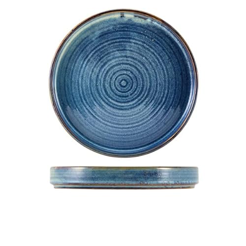Genware Terra Porcelain Aqua Blue Presentation Plate 26cm Genware Terra Porcelain Aqua Blue Presentation Plate 26cm von Genware