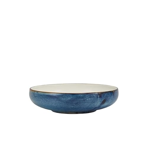 Genware Terra Porcelain Aqua Blue Two Tone Coupe Bowl 22cm Genware Terra Porcelain Aqua Blue Two Tone Coupe Bowl 22cm von Genware