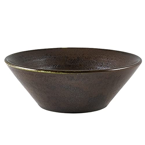 Genware Terra Porcelain Black Conical Bowl 14cm Genware Terra Porcelain Black Conical Bowl 14cm von Genware