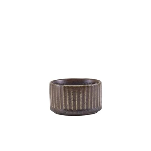 Genware Terra Porcelain Black Fluted Ramekin 7cl/2.5oz Genware Terra Porcelain Black Fluted Ramekin 7cl/2.5oz von Genware