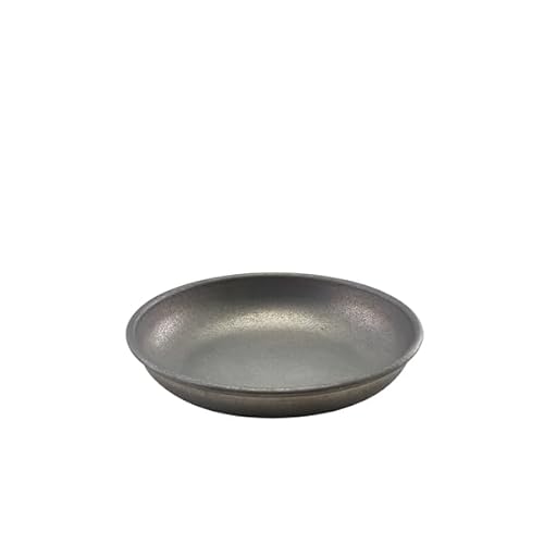 Genware Vintage Steel Coupe Plate 16cm Genware Vintage Steel Coupe Plate 16cm von Genware