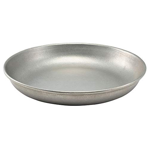 Genware Vintage Steel Coupe Plate 24cm Genware Vintage Steel Coupe Plate 24cm von Genware