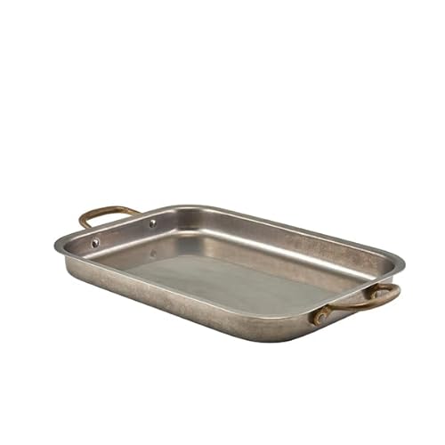 Genware Vintage Steel Deep Tray 33 x 23.5cm Genware Vintage Steel Deep Tray 33 x 23.5cm von Genware
