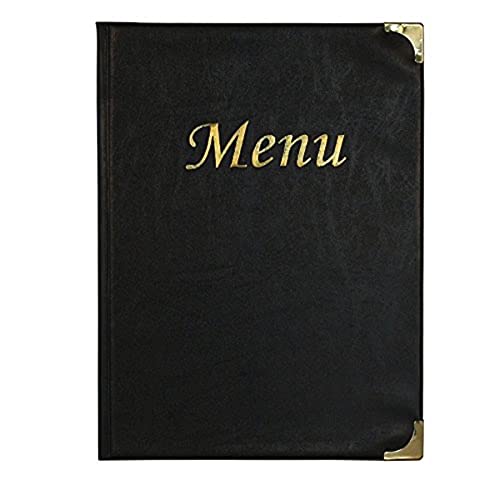 Genware NEV-MC-BRA4-BL Menühalter, A4, 8 Seiten, Schwarz Genware NEV-MC-BRA4-BL Menühalter, A4, 8 Seiten, Schwarz von Genware
