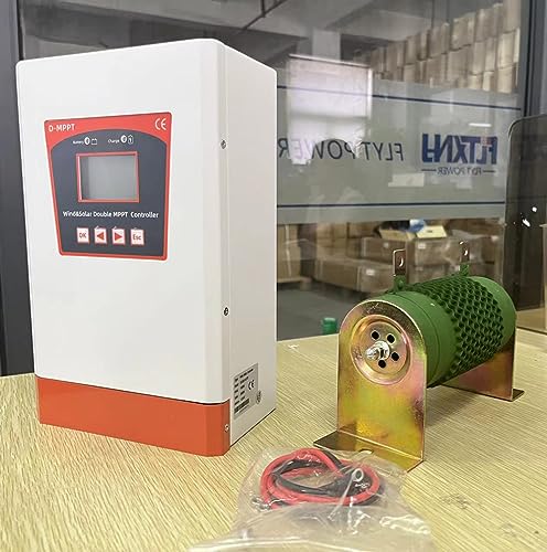 Genway 3000W Wind Solar Hybrid Charge Controller 12V 24V 48V MPPT Charging Boost Laderegler Battery Regulator mit LCD Display, Dump Load - Wind: 1000W + Solar: 2000W Genway 3000W Wind Solar Hybrid Charge Controller 12V 24V 48V MPPT Charging Boost Laderegler Battery Regulator mit LCD Display, Dump Load - Wind: 1000W + Solar: 2000W von Genway