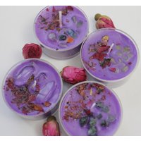 Kristall Teelicht Kerzen Kit | Selbstpflegekerzen| Schlafkerze Geschenk Für Sie Kerze Kristall Teelicht Kerzen Kit | Selbstpflegekerzen| Schlafkerze Geschenk Für Sie Kerze von GeodeCrystalz