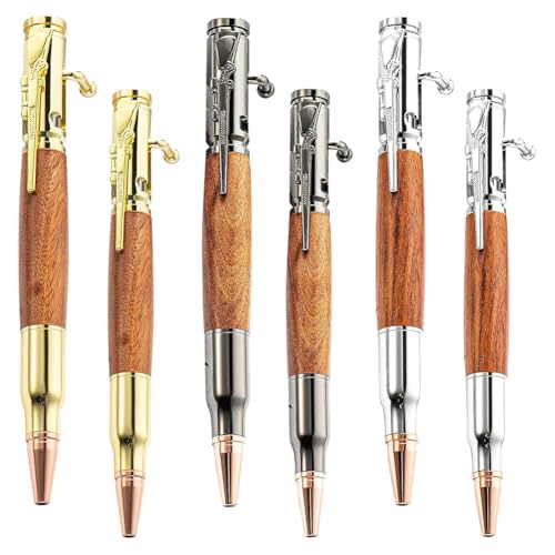 Geofray 6 Bolt Action-Stifte, Stifteset für die Holzbearbeitung, Langlebig und Einfach zu Verwenden, Stifteset, Stiftebausatz für Heimwerker von Geofray