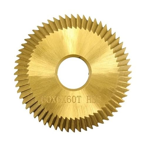Geofray SchlüSsel Schneiden Klinge 60X6X16X60T TiN Beschichtung HSS SchlüSsel Schneiden Maschine Cutter Schlosser Werkzeug SchlüSsel Duplizieren Maschinen Klinge von Geofray