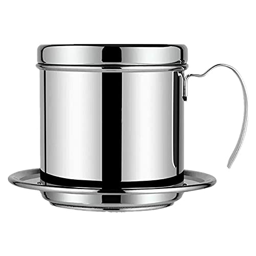 Geofray Vietnamesischer Kaffee Filter Tragbare Kaffee Presse Maker Wiederverwendbare Phin Infuser Sieb Kaffee Tropf BrüHer Manueller Kaffee von Geofray