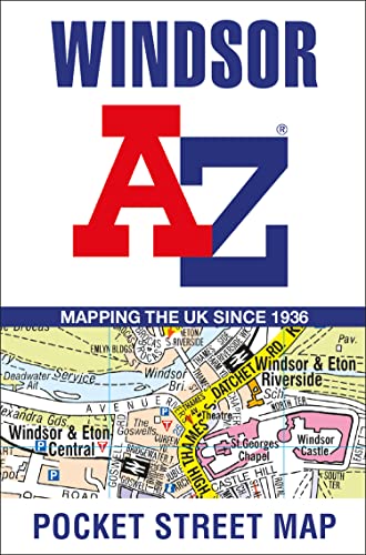Windsor A-Z Pocket Street Map von Collins