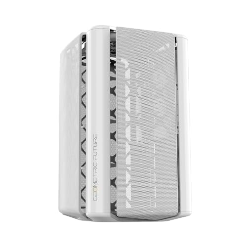 Geometric Future M2 The ARK Mesh Weißer, mATX/Mini-ITX-Gaming-Gehäuse, Kristallbeschichtungl, Typ-C-Hub, 360-Grad-Kühler, GEO-M2-MW Geometric Future M2 The ARK Mesh Weißer, mATX/Mini-ITX-Gaming-Gehäuse, Kristallbeschichtungl, Typ-C-Hub, 360-Grad-Kühler, GEO-M2-MW von Geometric Future