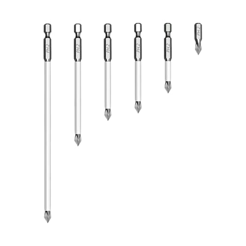 Geonoy Magnetisches Schraubendreher-Bit-Set, Stoßdämpferspitzen, 6er-Set, kompaktes Mehrzweck- -Bohrer-Set für Automobil-Wartung, Metallbearbeitung, Sanitärarbeiten Geonoy Magnetisches Schraubendreher-Bit-Set, Stoßdämpferspitzen, 6er-Set, kompaktes Mehrzweck- -Bohrer-Set für Automobil-Wartung, Metallbearbeitung, Sanitärarbeiten von Geonoy