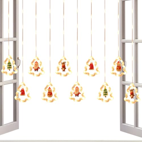 Geonoy Sternenlichterkette | LED-Sternlichter – Romantische dimmbare Beleuchtung, ästhetisch, wasserdicht, für drinnen und draußen, Hochzeit, Schlafzimmer, Baum, Klassenzimmer, Terrasse von Geonoy
