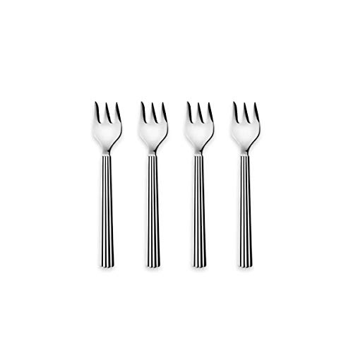 Georg Jensen Bernadotte Cake Fork Giftbox Set Ss 4 Pcs von Georg Jensen