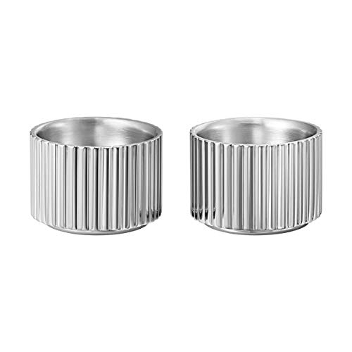 Georg Jensen Bernadotte Egg Cups, Stainless Steel von Georg Jensen