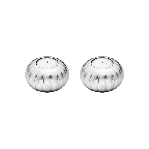 Georg Jensen Bernadotte Teelichthalter 2er Set Georg Jensen Bernadotte Teelichthalter 2er Set von Georg Jensen