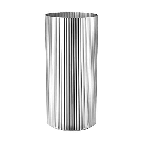 Georg Jensen Bernadotte Vase Edelstahl Groß von Georg Jensen