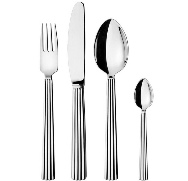 Georg Jensen Besteck-Set Bernadotte (24-tlg), Edelstahl von Georg Jensen