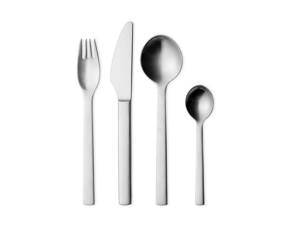 Georg Jensen Besteck-Set New York (4-tlg), 4 Personen, 18/8 Edelstahl von Georg Jensen