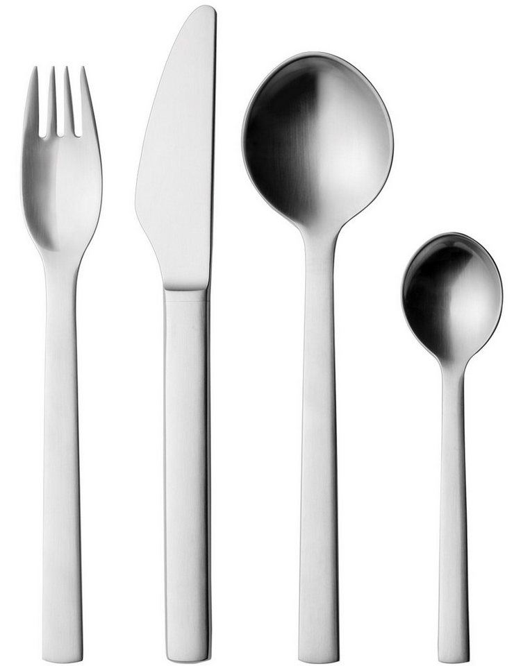 Georg Jensen Besteck-Set New York Box 24 tlg. Edelstahl matt (24-tlg) von Georg Jensen