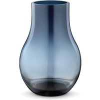 Georg Jensen - Cafu Vase Glas, S, blau von Georg Jensen
