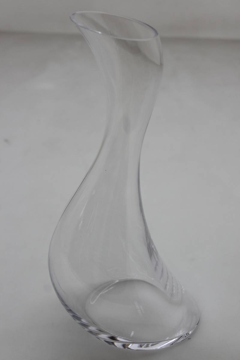 Georg Jensen Cobra Glas Karaffe Wasserkaraffe Karaffe Wasserkrug Glasdeko Design B-Ware von Georg Jensen