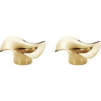 Georg Jensen - Cobra Teelichthalter, gold (2er-Set) von Georg Jensen