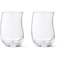 Georg Jensen - Cobra Trinkglas 0,35 l (2er-Set), transparent von Georg Jensen