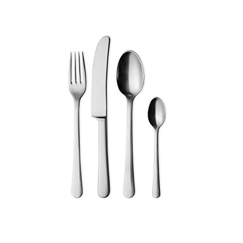 Georg Jensen GJ 093690 Besteck matt, 16 Stück, Edelstahl, stainless steel, 4,3 x 53,8 x 37 cm von Georg Jensen