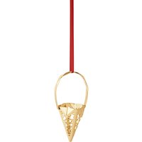 Georg Jensen - Holiday Ornament 2022 Cone, gold von Georg Jensen