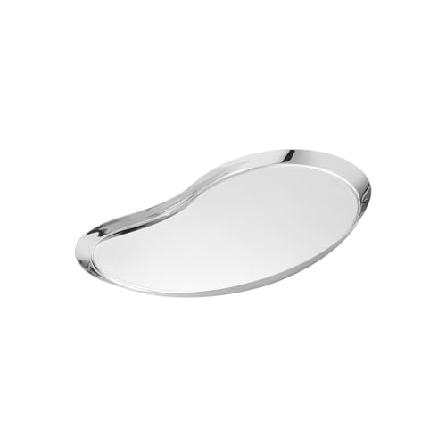 Georg Jensen Indulgence Edelstahltablett – Stilvolle, hochglanzpolierte Servierplatte für Speisen und Getränke – entworfen von Helle Damkjærs von Georg Jensen