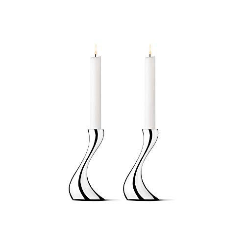 Georg Jensen Kerzenhalter-Set Cobra (S) (2-teilig) von Georg Jensen