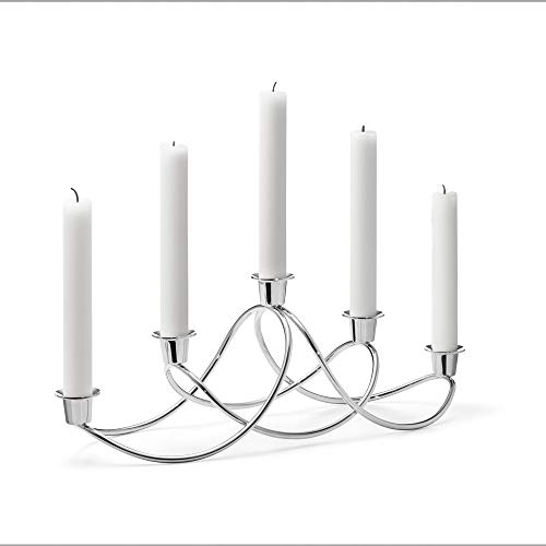 Georg Jensen - Kerzenleuchter - Kerzenhalter - Harmony - Edelstahl poliert von Georg Jensen