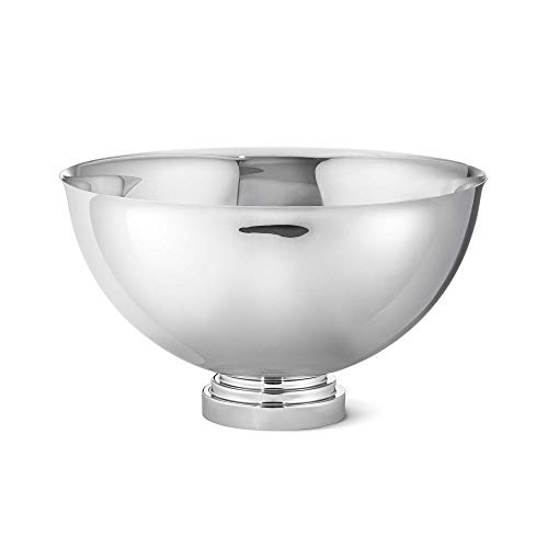 Georg Jensen Manhattan Champagner Schale, Silber, 42 cm von Georg Jensen