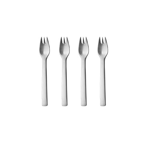 Georg Jensen New York Cake Fork Giftbox Set Ss 4 Pcs von Georg Jensen