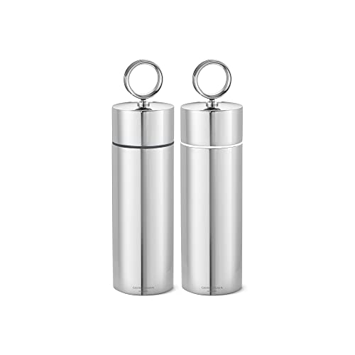 Georg Jensen Pfeffer-und Salzmühle, edlstahl, silberfarben von Georg Jensen