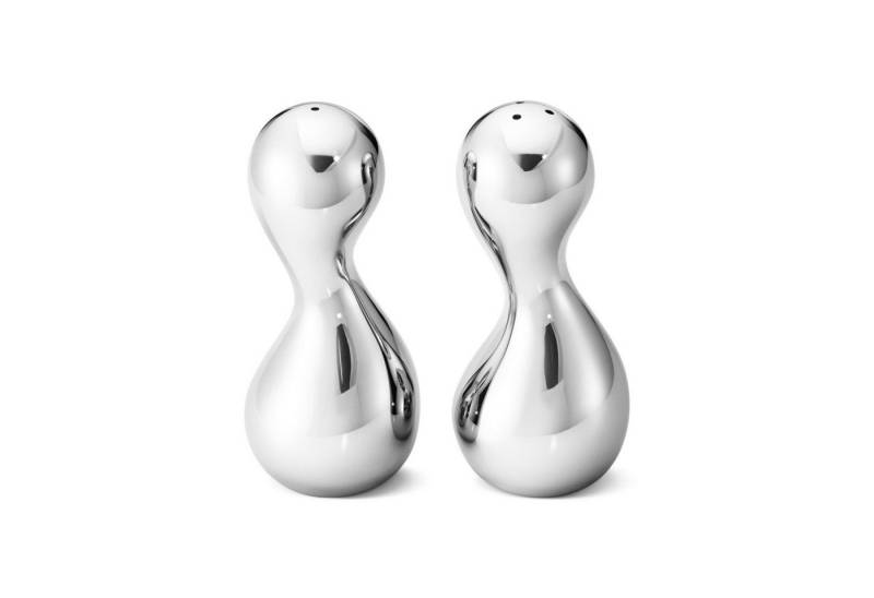 Georg Jensen Salz- / Pfefferstreuer Cobra, 2er Set von Georg Jensen