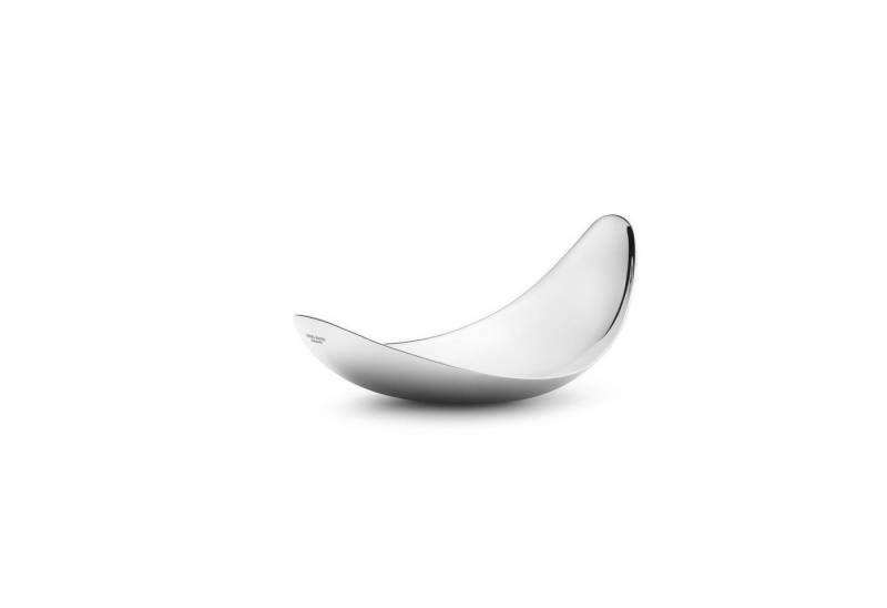 Georg Jensen Servierschale Leaf Klein, Edelstahl von Georg Jensen