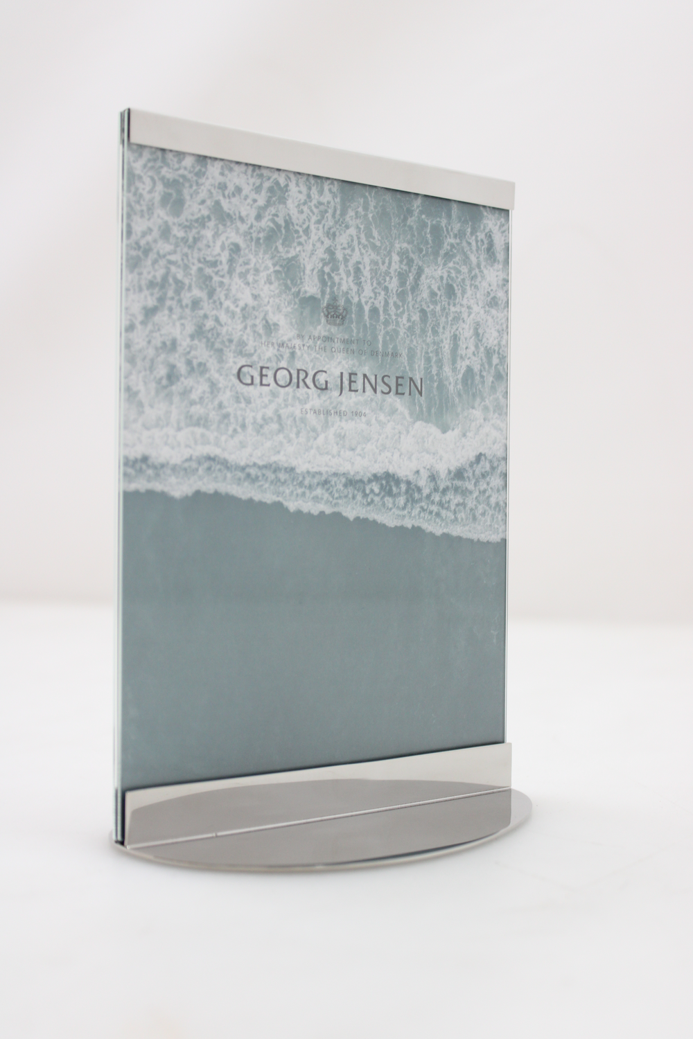 Georg Jensen Sky Bilderrahmen Bilder Rahmen Dekoration Medium 13x18 Edelstahl B-Ware Georg Jensen Sky Bilderrahmen Bilder Rahmen Dekoration Medium 13x18 Edelstahl B-Ware von Georg Jensen