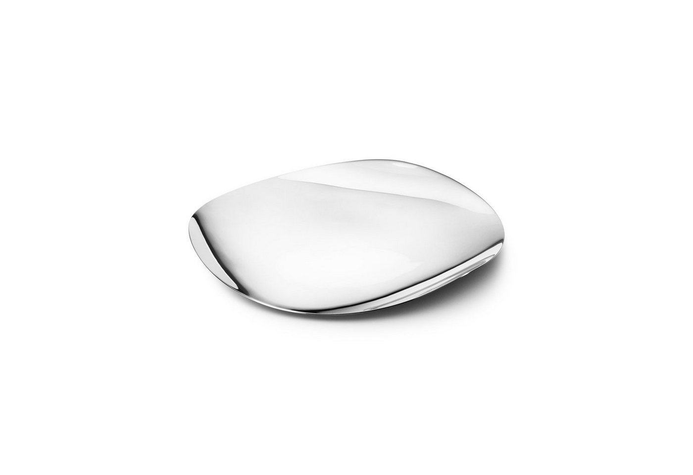 Georg Jensen Tablett Cobra Servierplatte, Edelstahl von Georg Jensen
