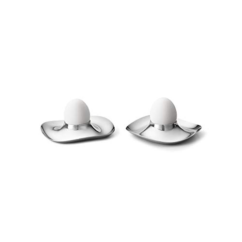 Georg Jensen [W2] Cobra Egg Cup Stainless Steel, 2 Pcs von Georg Jensen